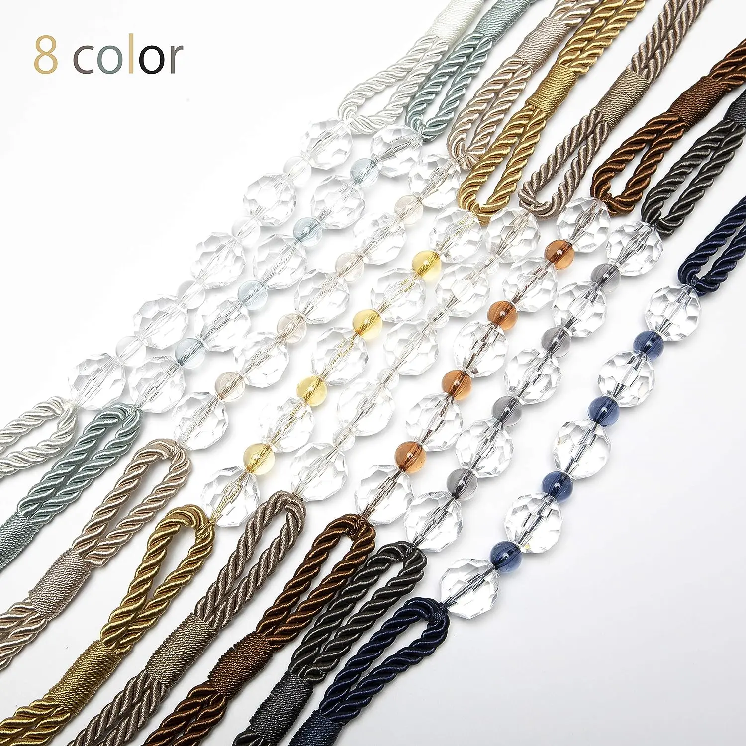 Декоративные веревочные зажимы