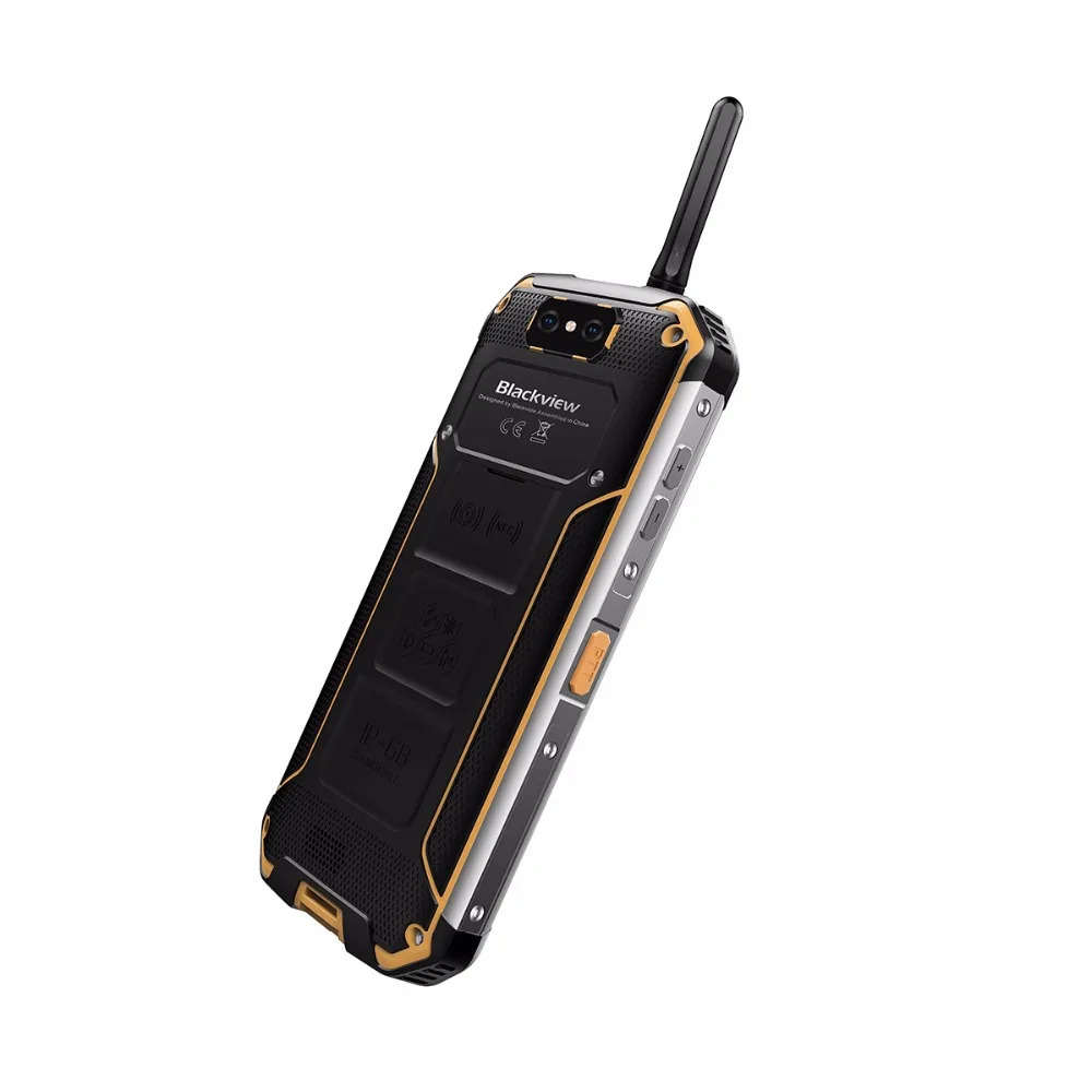 

Walkie-Talkie mobile phone Blackview BV9500 pro 10000mAh IP68 Waterproof 6GB 128GB MT6763T Android 8.1 wireless charging