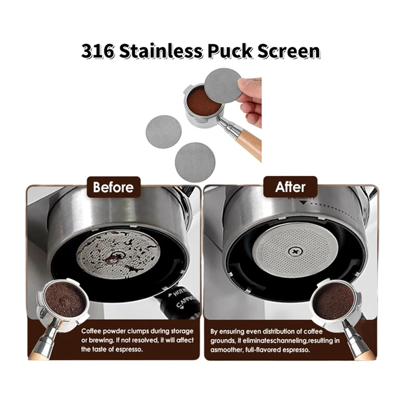 Аксессуары для эспрессо 51 мм инструмент WDT мешалка кофе воронка удлинения и набор