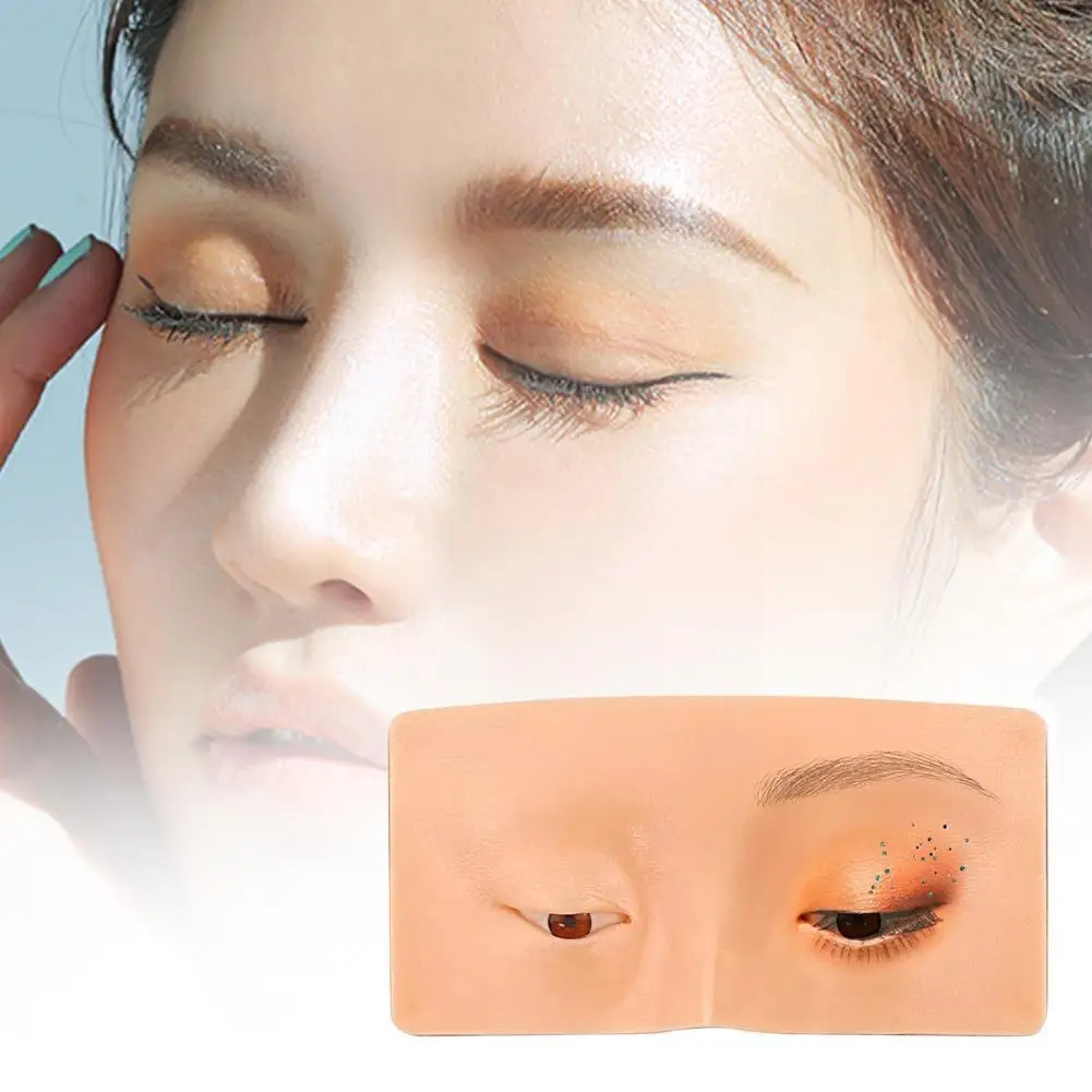 

5d Eyebrow Tattoo Practice Skin Eye Makeup Training Skin Silicone Practice Pad For Makeup Beauty Academy M5q2