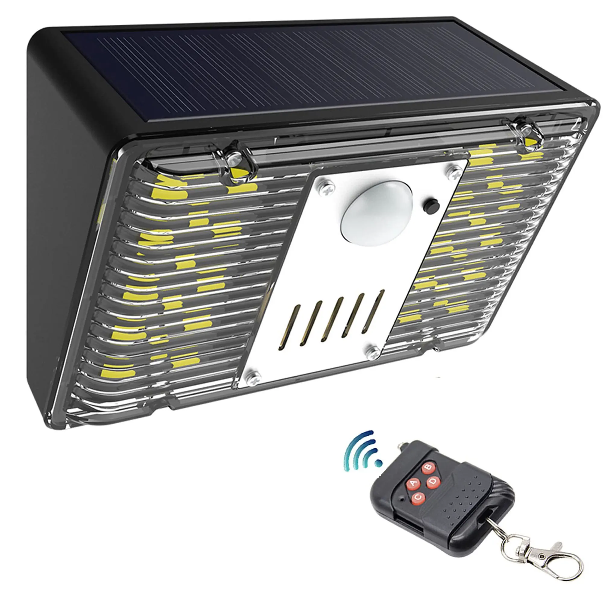 

Уличная охранная сирена на солнечной батарее со детектором движения, дБ, домашняя охранная сирена, система сигнализации RV, сигнализация для кемпинга, стробоскоп