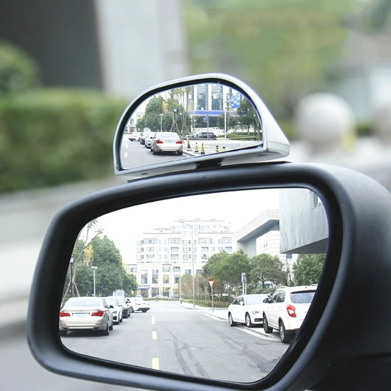 

Автомобильное Зеркало для слепых зон с углом поворота 360 градусов, регулируемое зеркало заднего вида с широким углом обзора