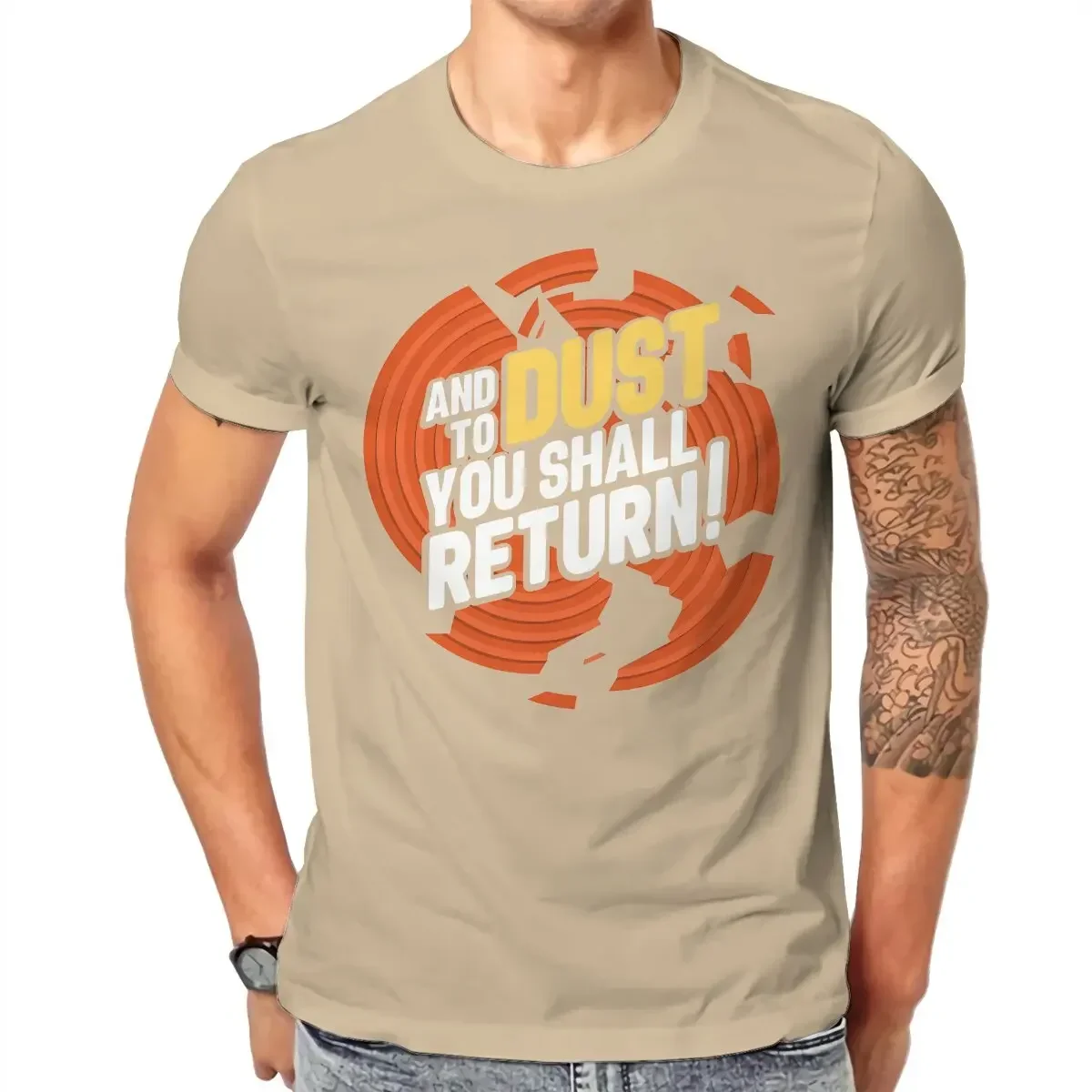 Футболка мужская с мультяшным принтом забавная дышащая удобная рубашка в стиле