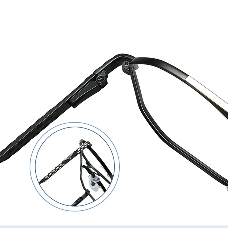 Новые большие очки в стиле ретро с плоскими линзами двойным лучом мужские