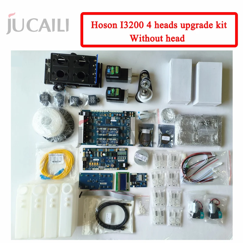 

Jucaili Hoson i3200 upgrade kit for Epson dx5/xp600 convert to I3200 4 heads board network version kit for large format printer