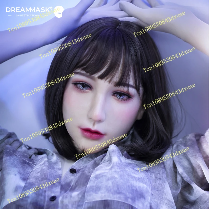 Фото Q04 Clear Noodle 4 General Makeup Edition |   Силиконовый капюшон для женщин, для кроссдрессинга и косплея №4