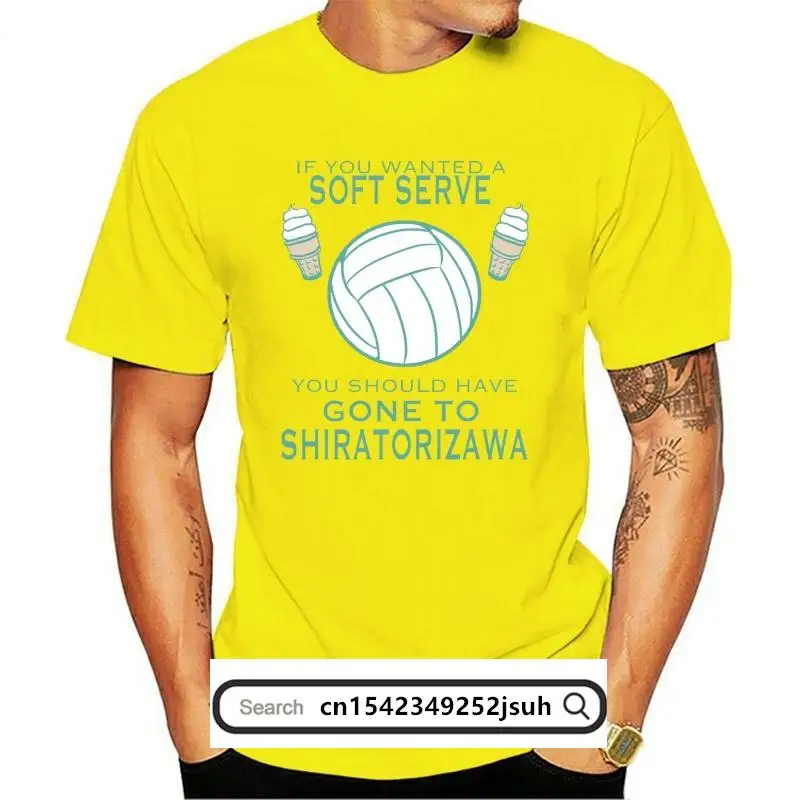 

New Soft Serve T Shirt Oikawa Tooru Haikyuu Volleyball Aoba Josai