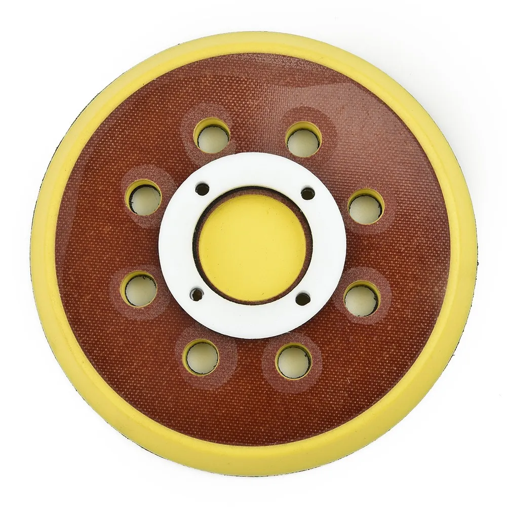 

1 Pcs Backing Pad 5 Inch Sanding Pad Hook & Loop 125mm For DeWalt RYOBI RSE-1250 Orbital Sander Polishing Tools Accessories