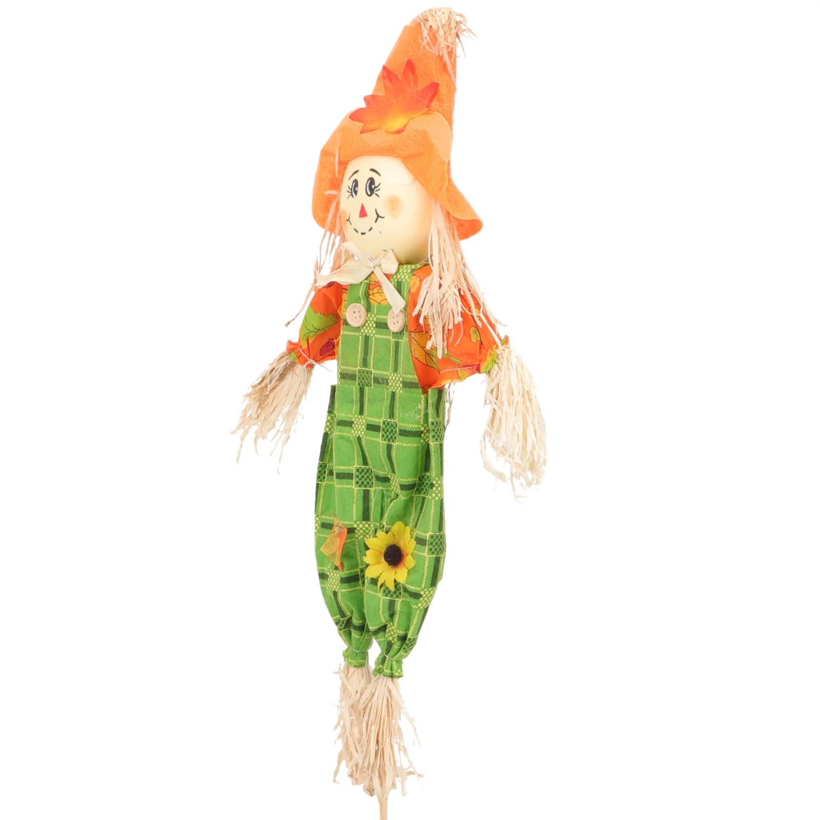 

Scarecrow Decor Scarecrows Harvest Fall Decoration Outdoor Thanksgiving Garden Standing Decorations Autumn Porch Yard Sitting