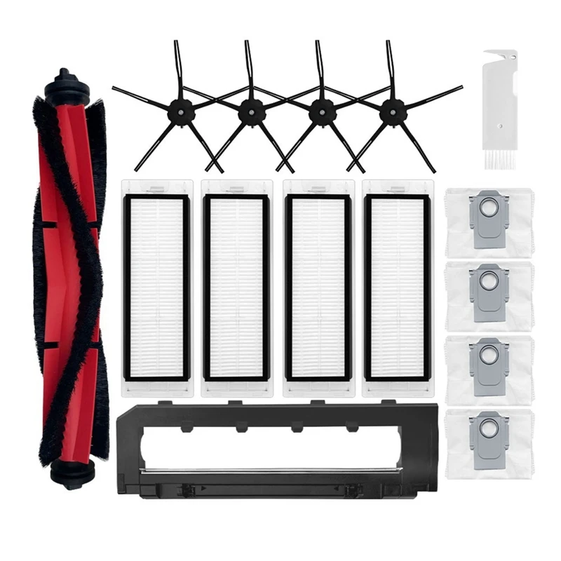 

Sweeping Robot Main Side Brush Hepa Filter Dust Bag Spare Parts Kit For Roborock Q5 Q5+ Robot Vacuum