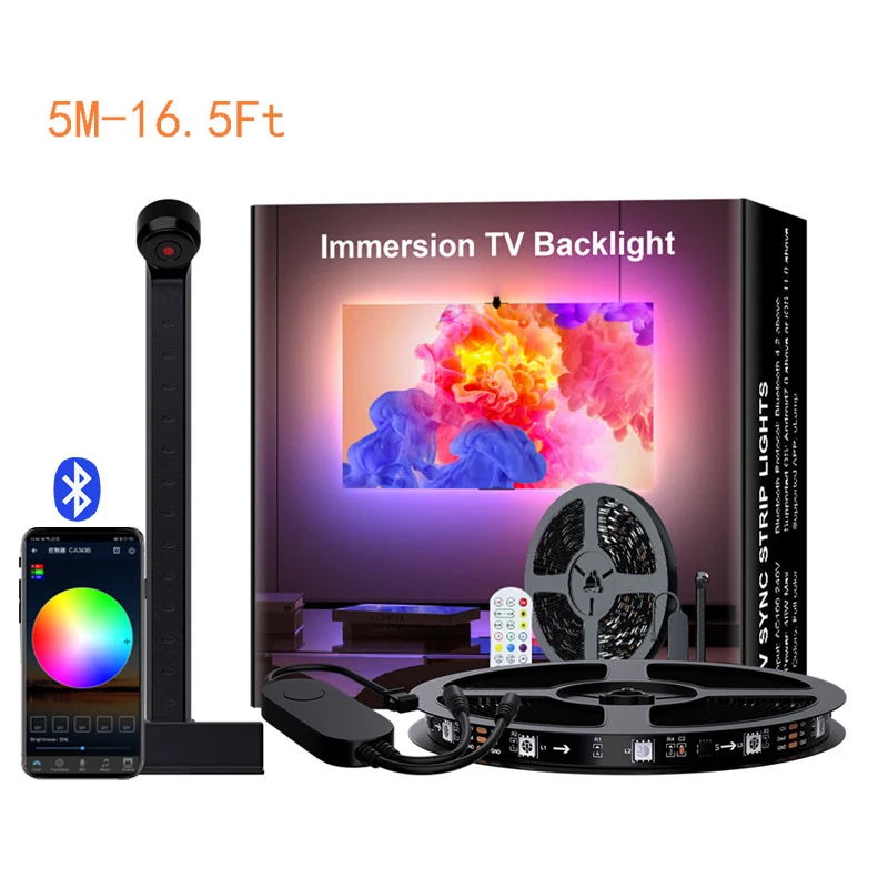 

RGBIC светодиодная лента Adiodo для телевизора