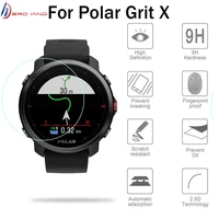 2pcs full screen protector film for polar grit x watch hd 9h 2 5d tempered protective glass explosion proof anti scratch film