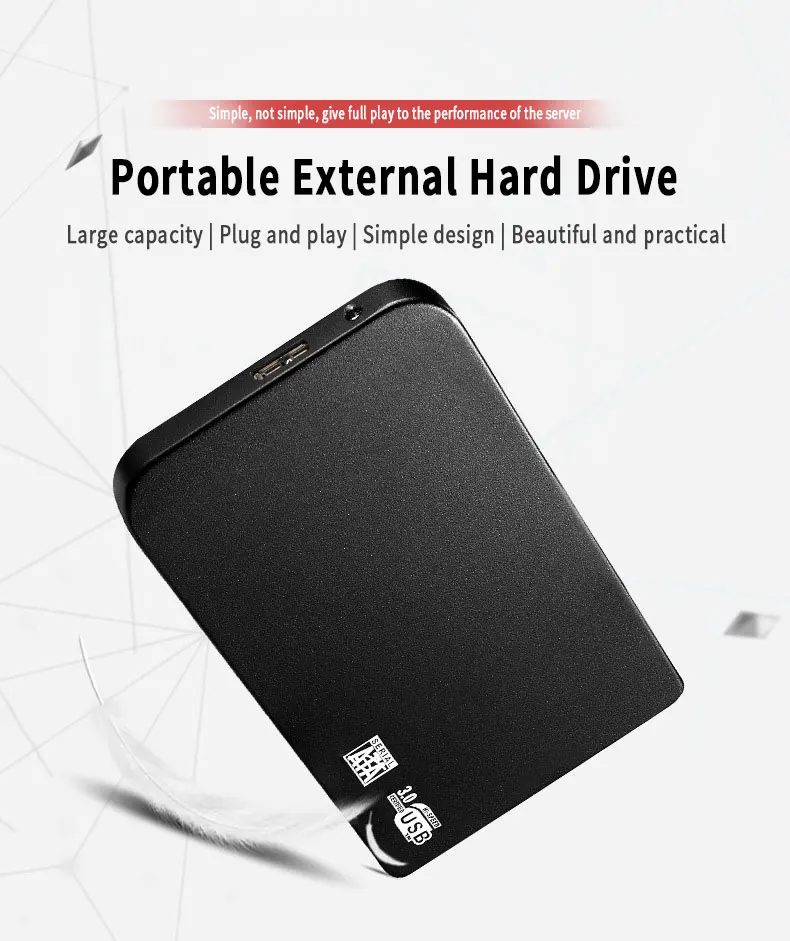 Lenovo Original High-speed 1TB SSD Portable External Hard Drive USB3.0 Interface HDD Mobile Hard Drive For Laptop/PC images - 6