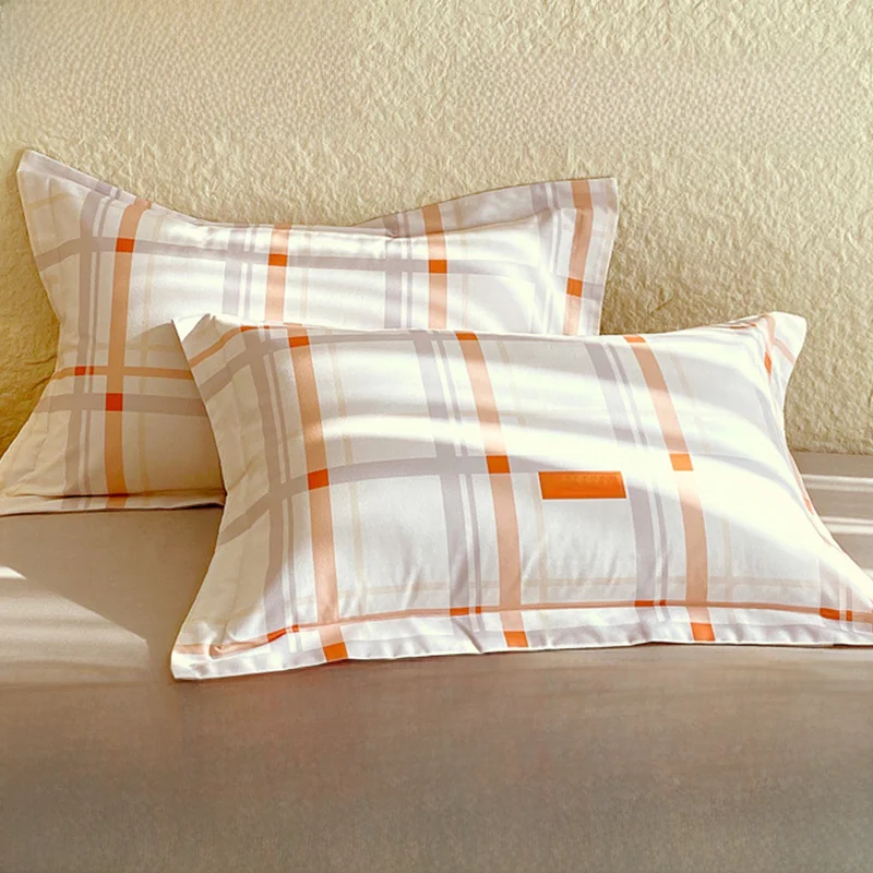 Pure Cotton Pillowcase 00 Pillow Case Single Student Dormitory Liner Cover 48cm × 74cm