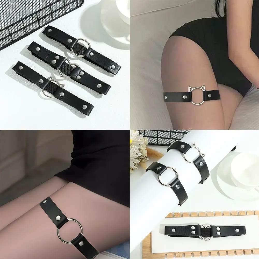 

Bondage Intimates Party Supplies Lingerie Gift Cat Leg Chain Cosplay Elastic Thigh Ring Garter Harness Garter Belts