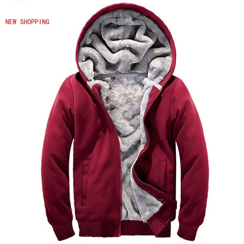 Мужская куртка-бомбер новинка 2023 брендовая зимняя плотная теплая флисовая