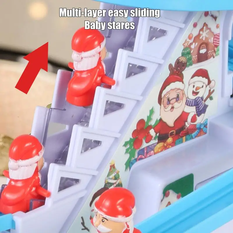 Санта-Клаус игрушка для восхождения на лестнице автоматическая лестница кукла