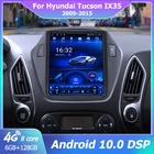 Автомагнитола 2 Din, мультимедийный видеоплеер на Android 11 для Hyundai Tucson 2 LM IX35 2009-2015 для Tesla Style 4G Carplay Stereo RDS