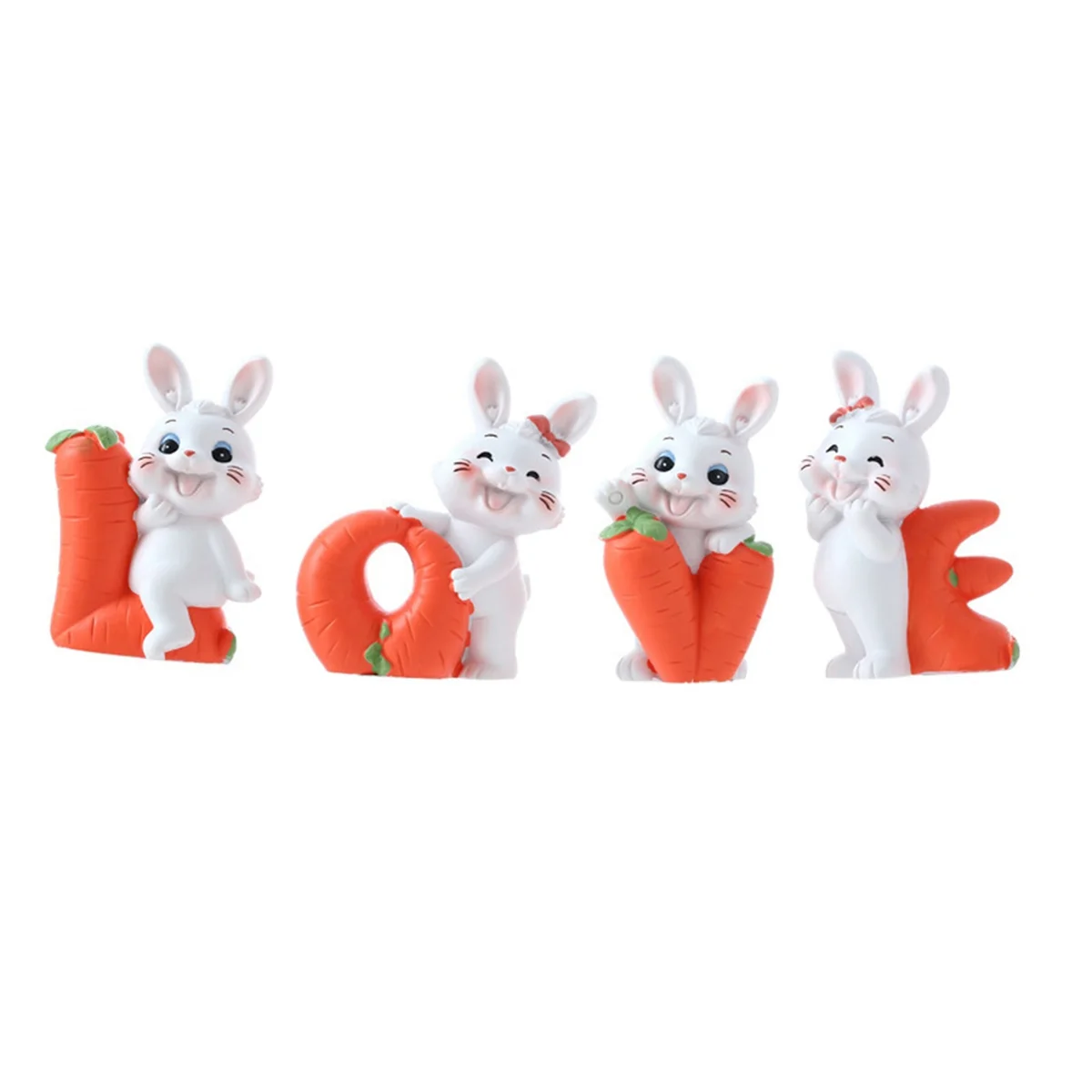 

Zodiac Year Rabbit Ornament Love Valentine'S Day Gift 2023 New Year Decoration