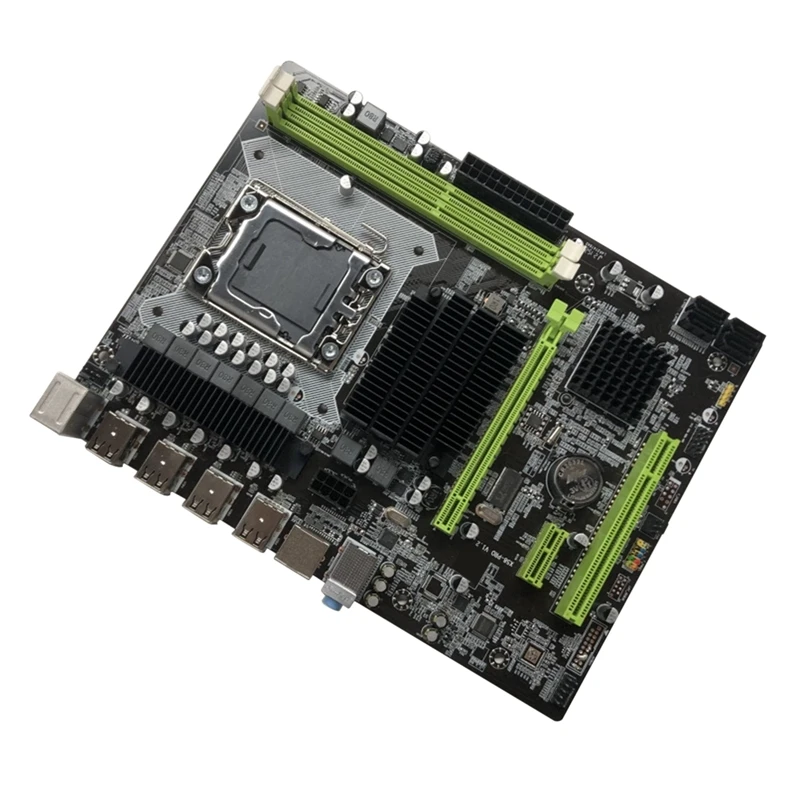 Материнская плата X58 LGA1366 поддержка серверной памяти DDR3 ECC ОЗУ графической карты RX