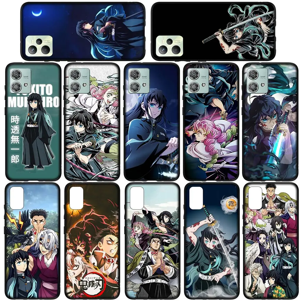 Muichiro Tokito Demon Slayer Daki Case for Samsung Galaxy A06 A16 A13 A71 A21S A22 A73 A42 A11 A02 A70 A72 A03 Phone Cover