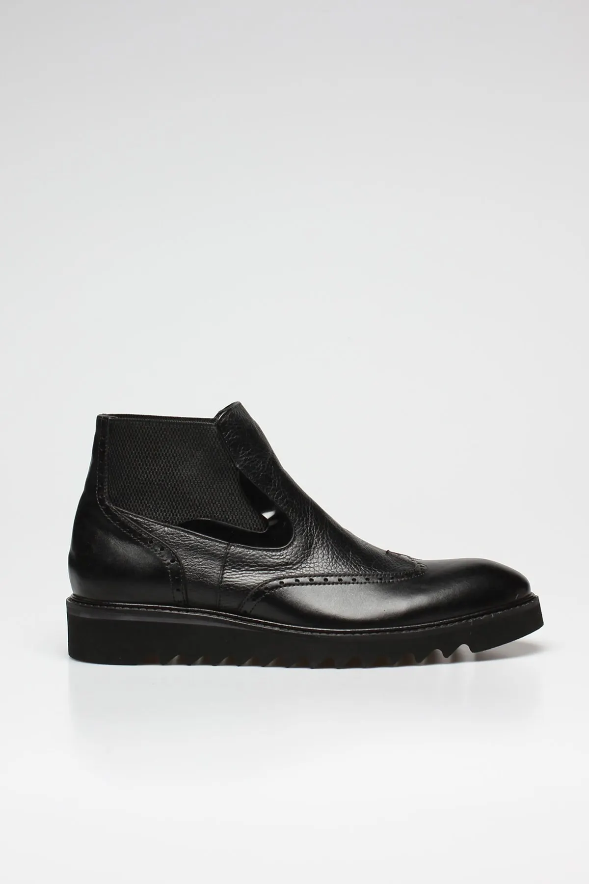 

Fashion Style Black Genuine Leather Boot Boots & Bootie