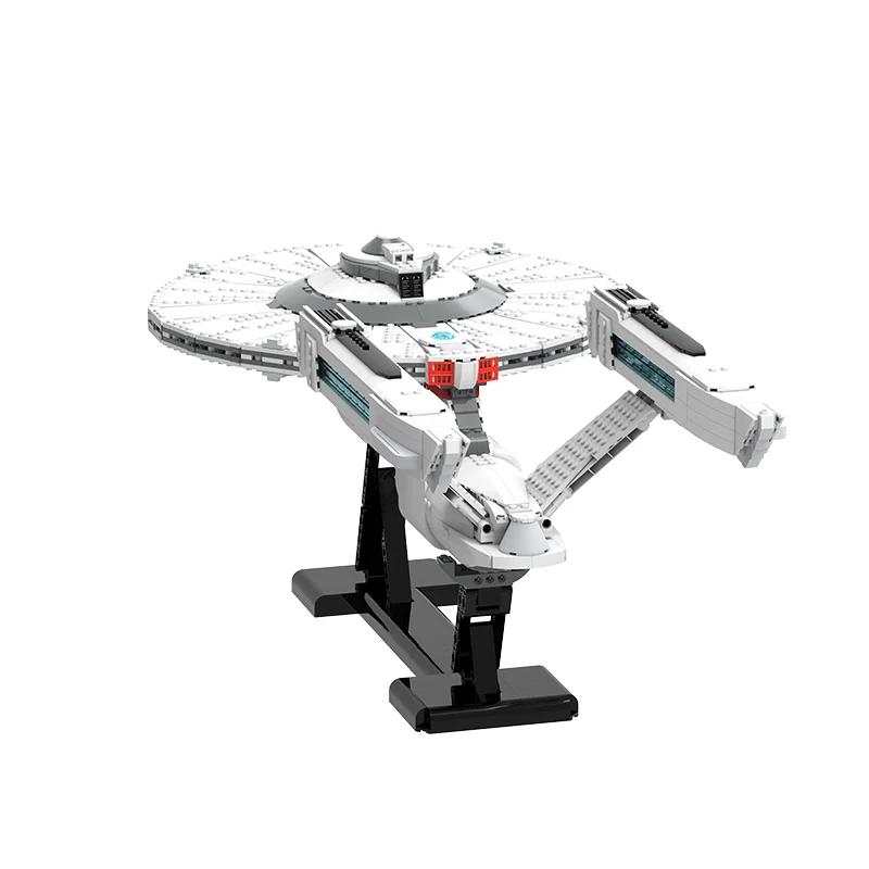 

MOC Interstellar U.S.S Enterprise NCC-1701-A Spaceship Building Blocks Set Federal Universe Cruiser Bricks Toy For Children Gift