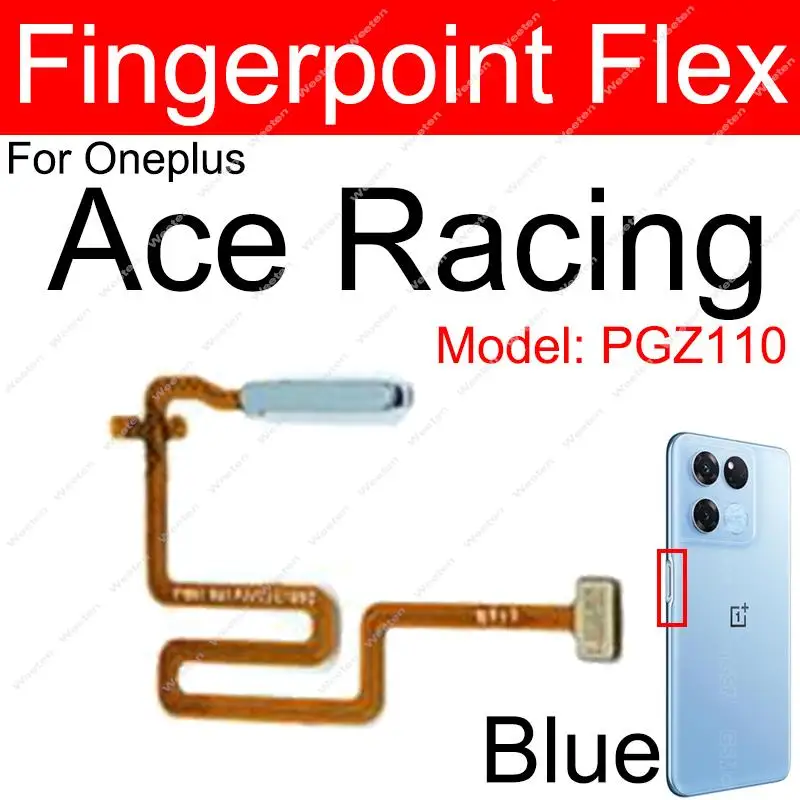 Боковой датчик отпечатков пальцев для Oneplus 1 + Ace Racing Edition Touch Home ВКЛ.ВЫКЛ. Сенсор отпечатков пальцев гибкий ленточный кабель Запчасти (art.: 3920bfcaa1f8d) - 3920bfcaa1f8d