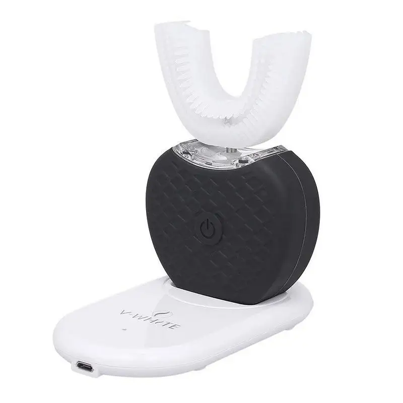 

U-образная зубная щетка, 4 режима, автоматическая зубная щетка с полным Ротом 360, автоматическая зубная щетка, детская зубная щетка из пищевог...