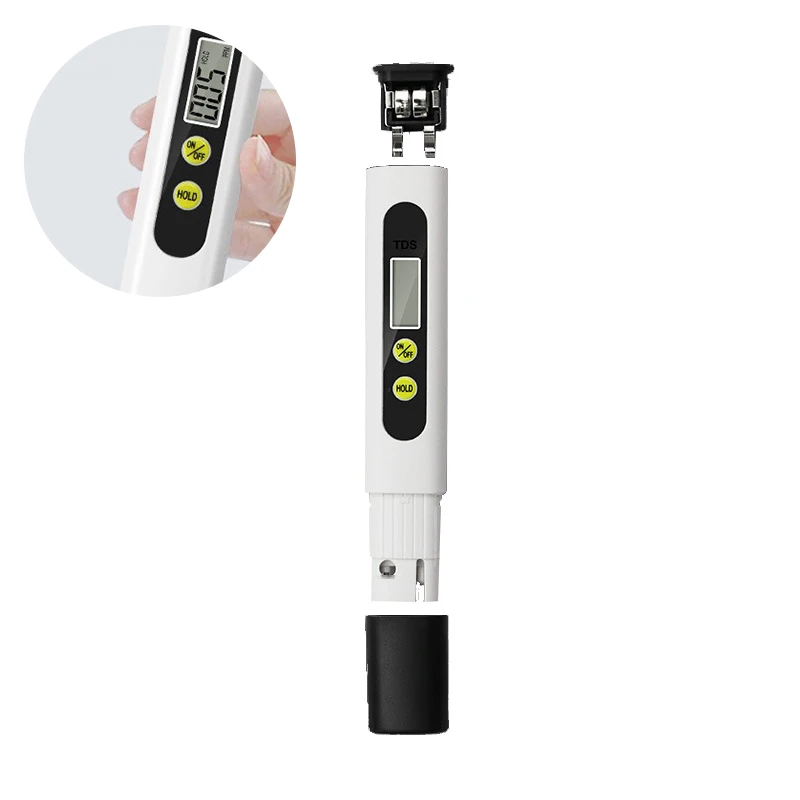 

TDS Meter Digital Water Tester 0-9990ppm Drinking Water Quality Analyzer Monitor Filter Rapid Test Aquarium