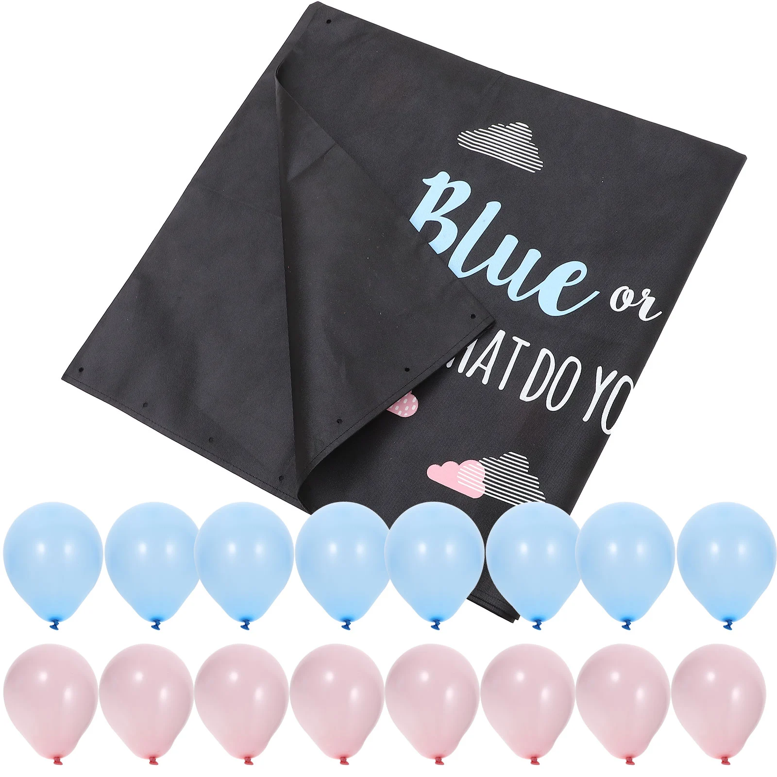 

1 Set Gender Reveal Balloons Latex Balloons Party Balloons Pink Balloons Blue Balloons