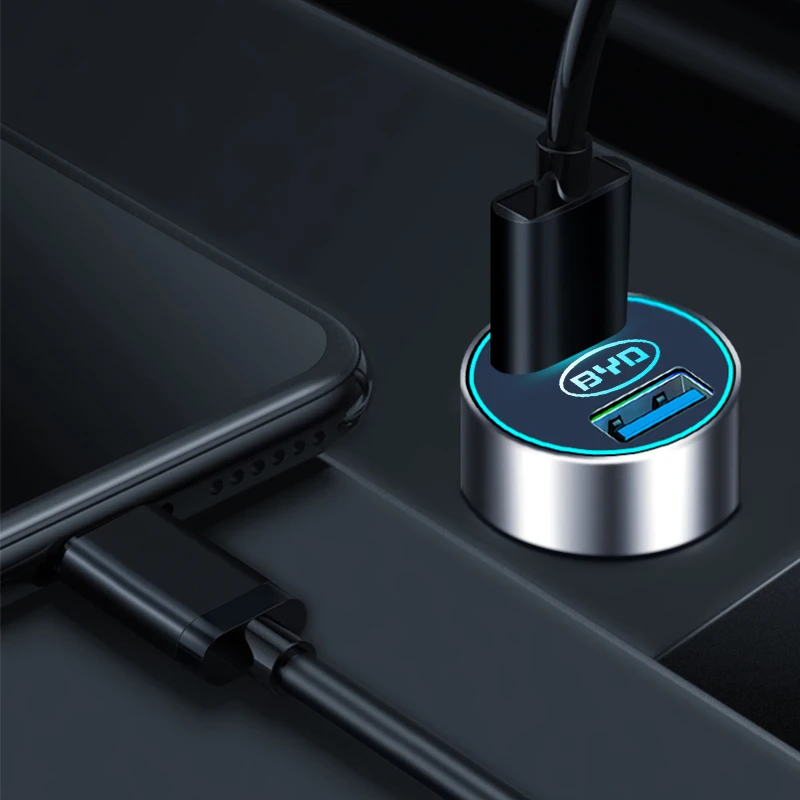 Зарядное устройство с логотипом автомобиля 7 8a USB 1 шт. |