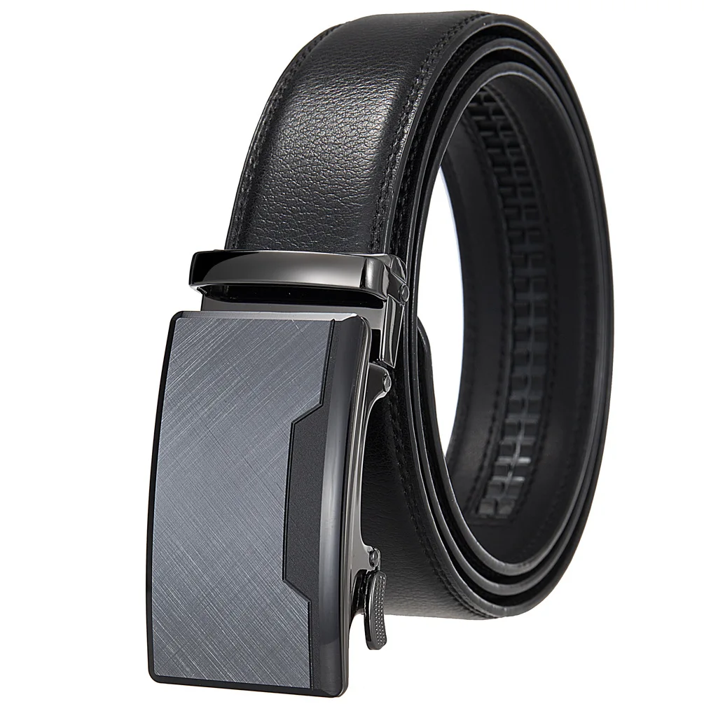 Famous Brand Belt Men Business Luxury Top Quality Genuine Luxury Leather Belts for Men Strap Male Metal Automatic Buckle Belt