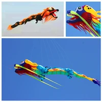 free shipping large kite pendant 18m dragon kite nylon soft kites for adult toys chinese traditional kite