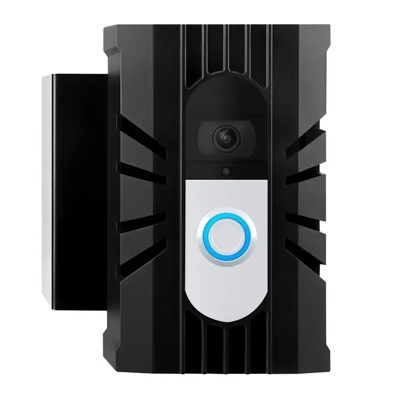 Video Doorbell Door Mount Camera No Drill Ring Safety Security Systems Anti-Theft Accessories Holder Bracket For House Office