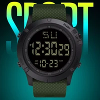 fashion men led digital date military sport watch rubber quartz watch alarm waterproof 2021 men electronic sport timing watch