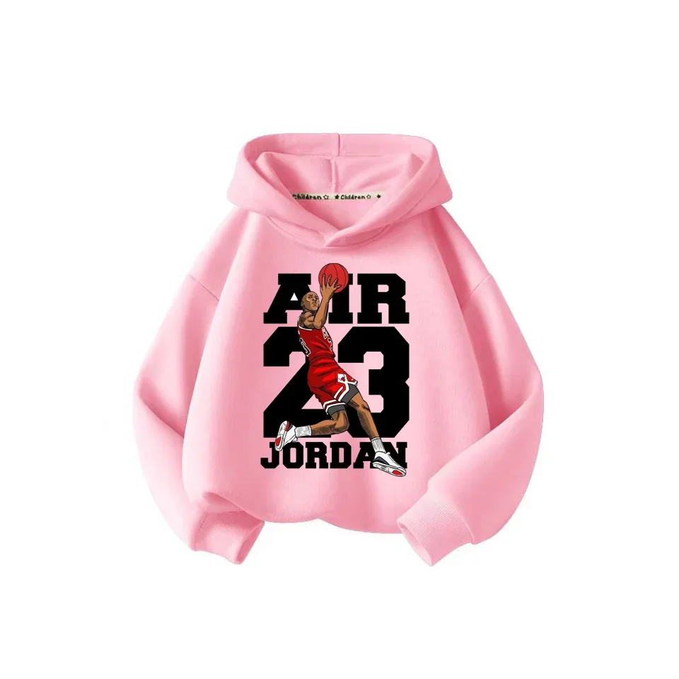 Детская Модная Толстовка НБА 2024 Осенний Теплый Топ Футболка Унисекс С Принтом All