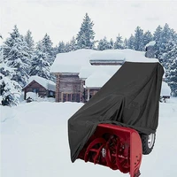 black waterproof snow shovel cover universal size snow blower cover electric two stage snow blower cover