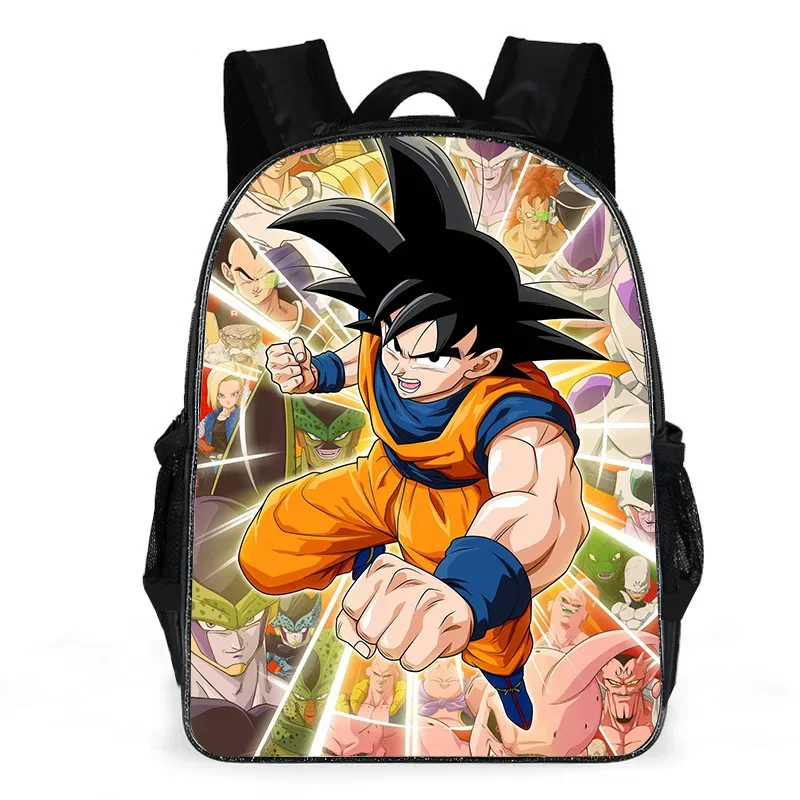 

Bandai 3D Printing Dragon Ball Wukong Peripheral School Bag Cartoon Anime Backpack for Elementary and Middle School Students