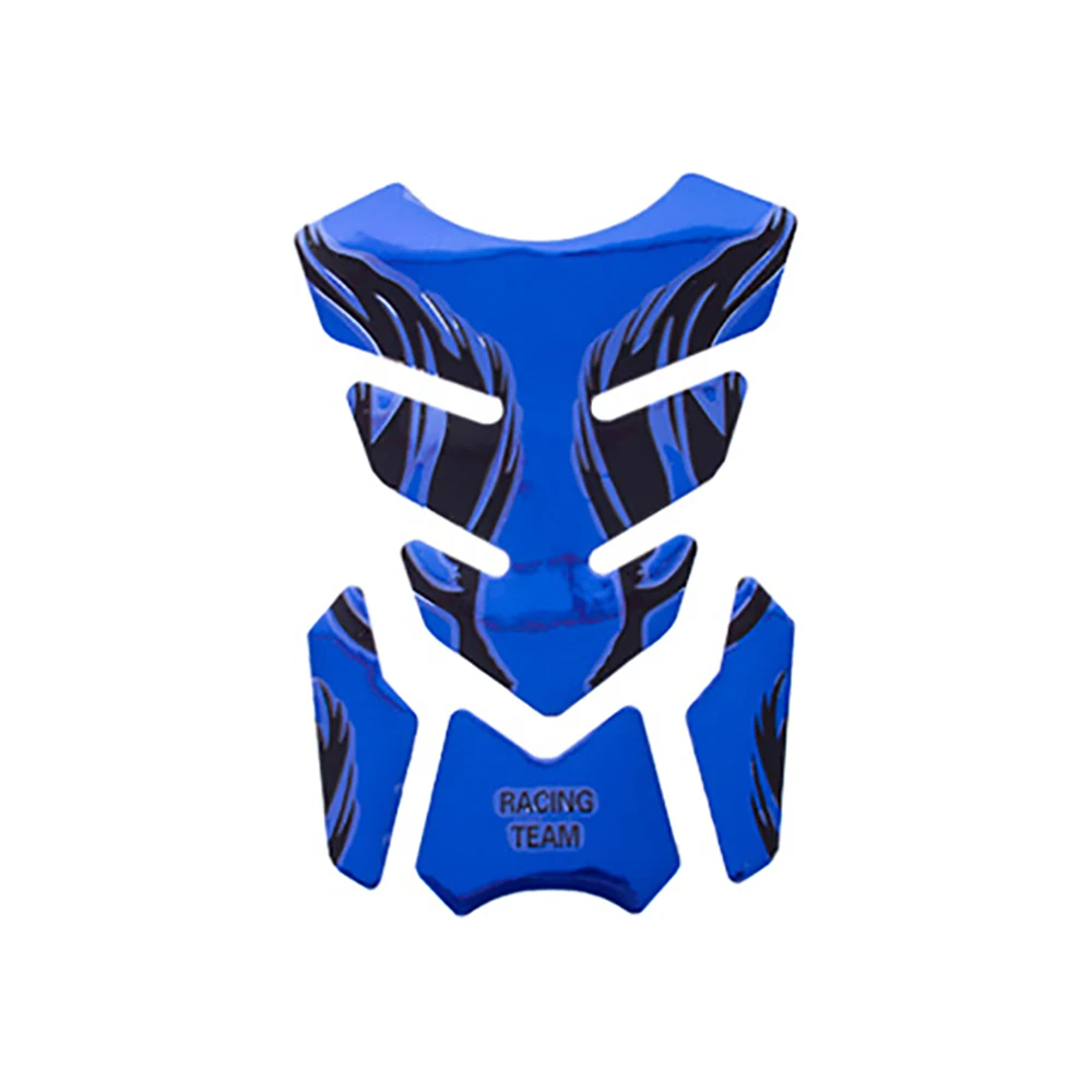 

Для Honda Yamaha Tankpad наклейка Fishbone 3D накладка на бак наклейки масляный газ защитная крышка украшение пламя аксессуары для мотоциклов