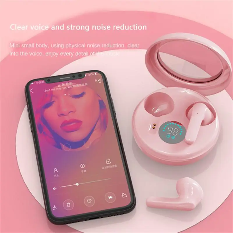 

NEW TWS Wireless Earbud 5.3 Earphone In Ear HiFi Stereo Earphone With Mic Waterproof Earplugs Bass Music Headset