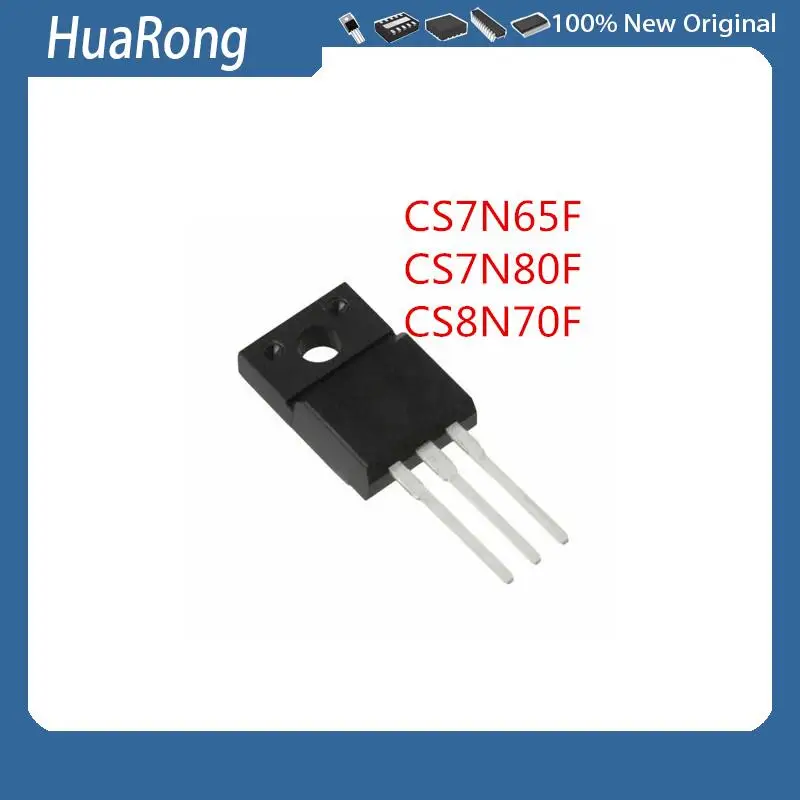 

10Pcs/Lot CS7N65F CS7N80F CS8N70F TO-220F
