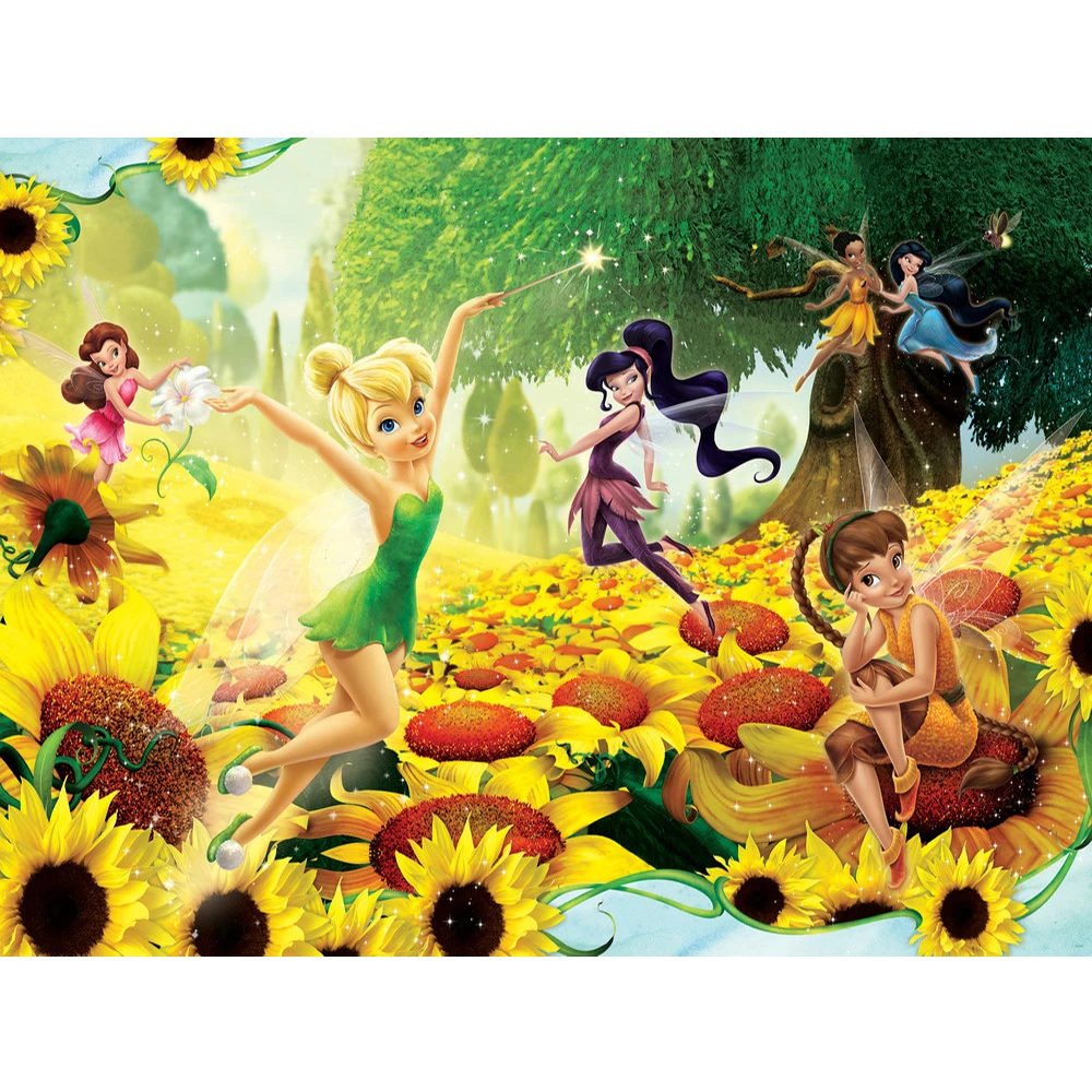 

Full Square Round Diamond Painting Cartoon Wonderful Fairy 5D Diamond Embroidery DIY Crafts Home Decor Wall Art