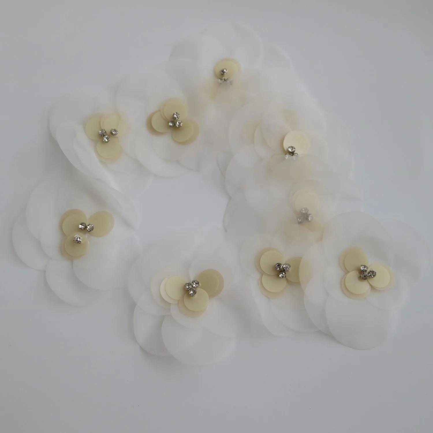 

1 шт., вышитые аппликации для одежды, 20 см