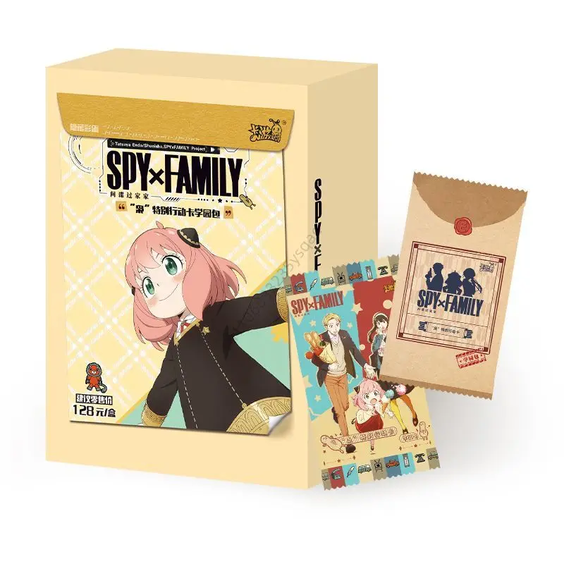 KAYOU натуральная карта SPY×FAMILY, школьный пакет специального назначения, Anya Forger Yor Twilight, коллекционная аниме-карта, игрушка в подарок, оригинальная коробка (art.: 3920d170a2dbe) - 3920d170a2dbe