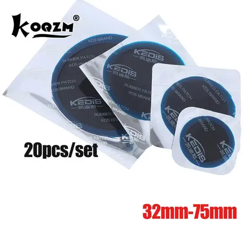Набор заплат для ремонта шин 20 шт.