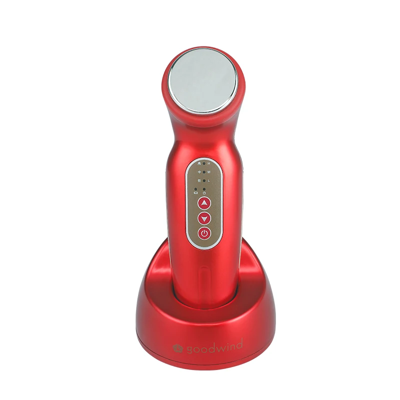 

Facial Massager LED Light Therapy Sonic Vibration Wrinkle Removal Skin Tightening Hot Cool Treatment Skin Care Beauty Device