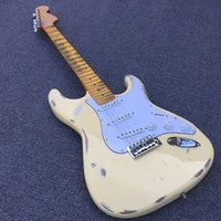 ash st white used electric guitar factory wholesale price free shipping