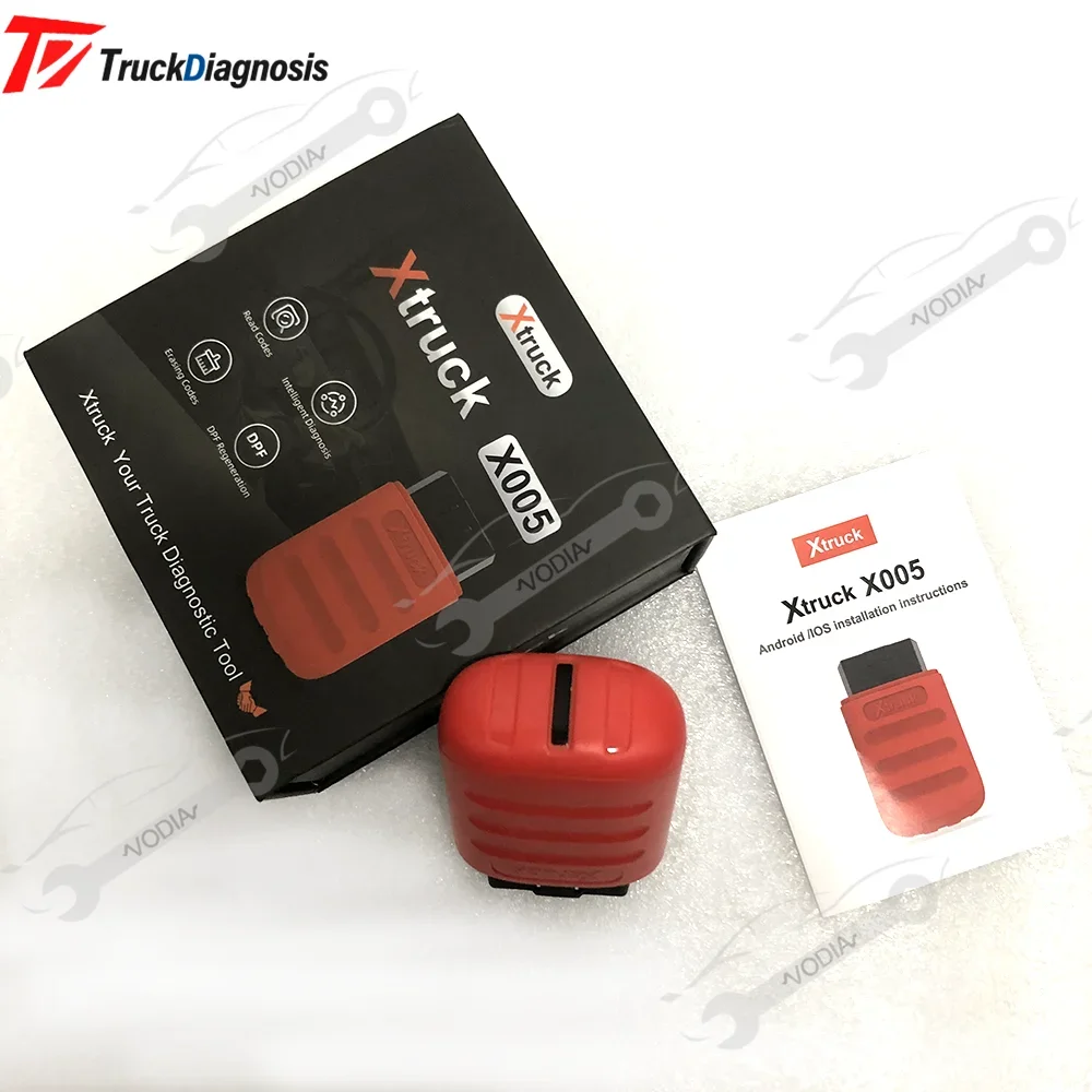 XTRUCK X005 считывает коды неисправностей и потоки данных принудительная регенерация