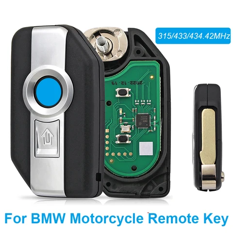 Поддержка смарт-ключа 8A для мотоцикла BMW C400GT R1200GS R1200R K1600B K1600GA 4D 80-битный тип ключа